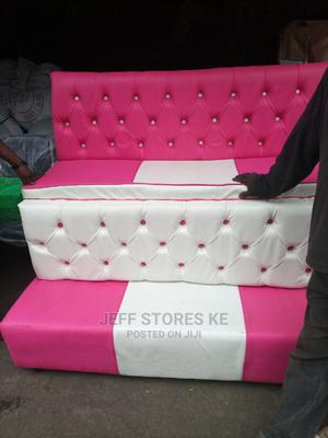 Pink/White Pedicure Seat - thumbnail 2