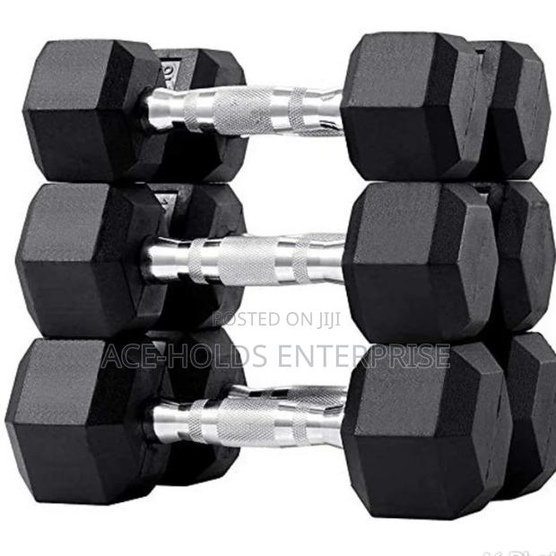 Hexagon Dumbbell-20kgs - thumbnail 2