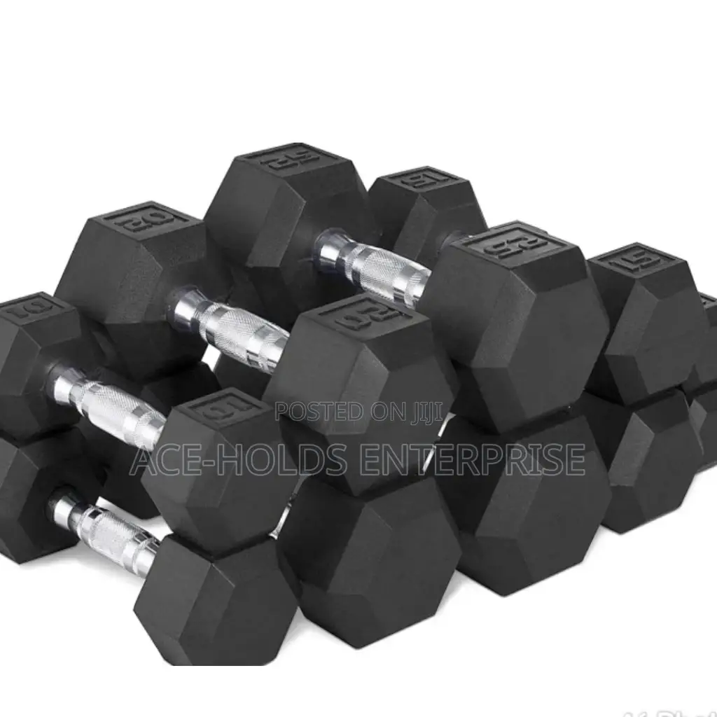 Brand New 10kgs Hexagon Dumbbell.