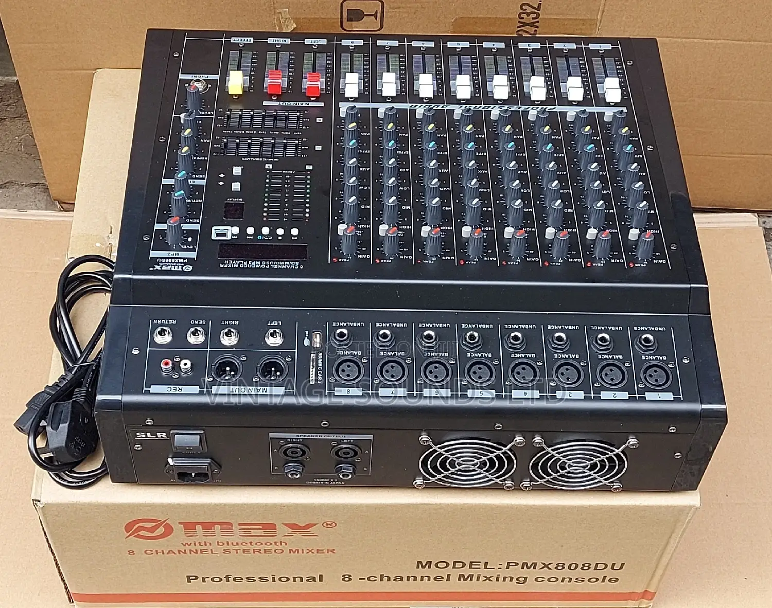 2000watts Active 8channel Powered Mixer /Amplifier