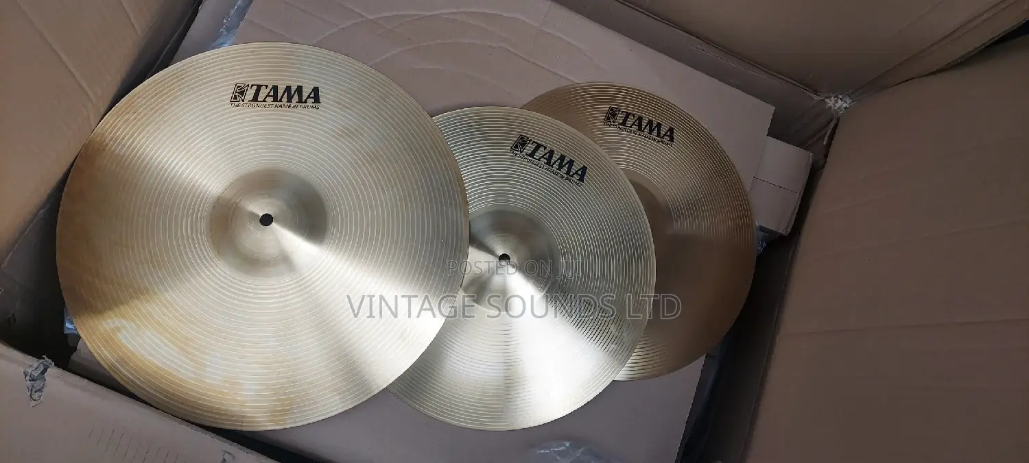 Tama Drum Cybals ,Crush, High Hats