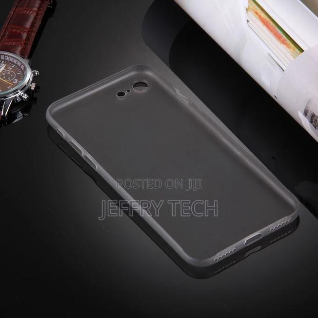 iPhone 8 7 Frosted Transparent Protective Back Cover Case - thumbnail 3