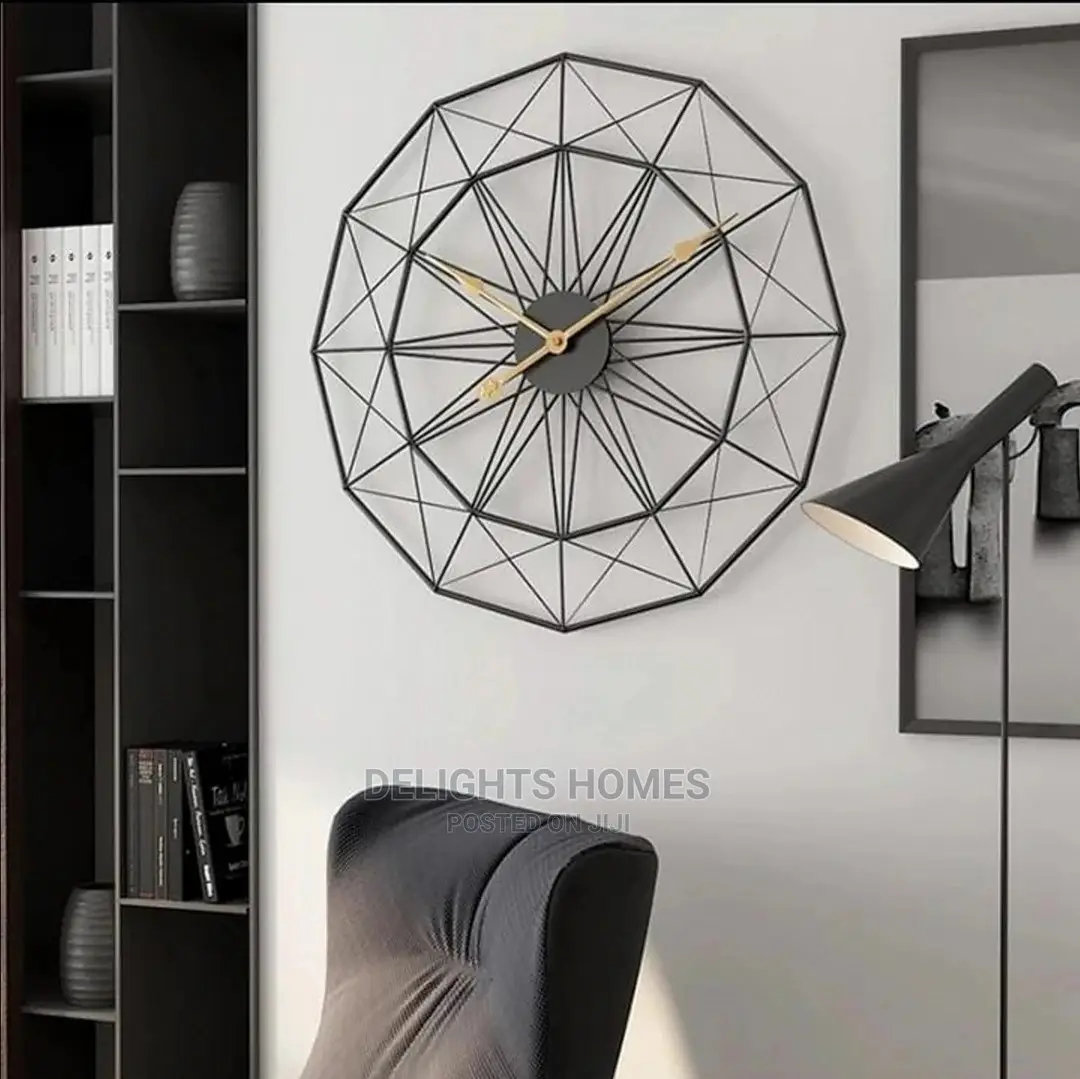 Metallic Antique Wall Clock