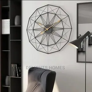 Metallic Antique Wall Clock