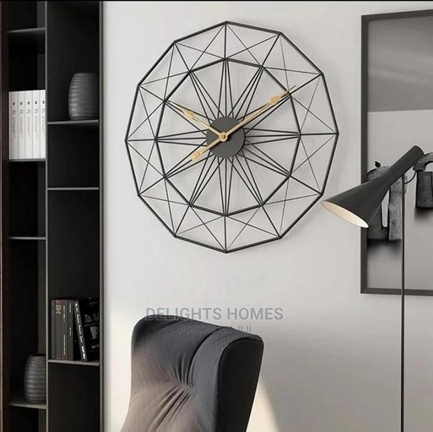 Metallic Antique Wall Clock