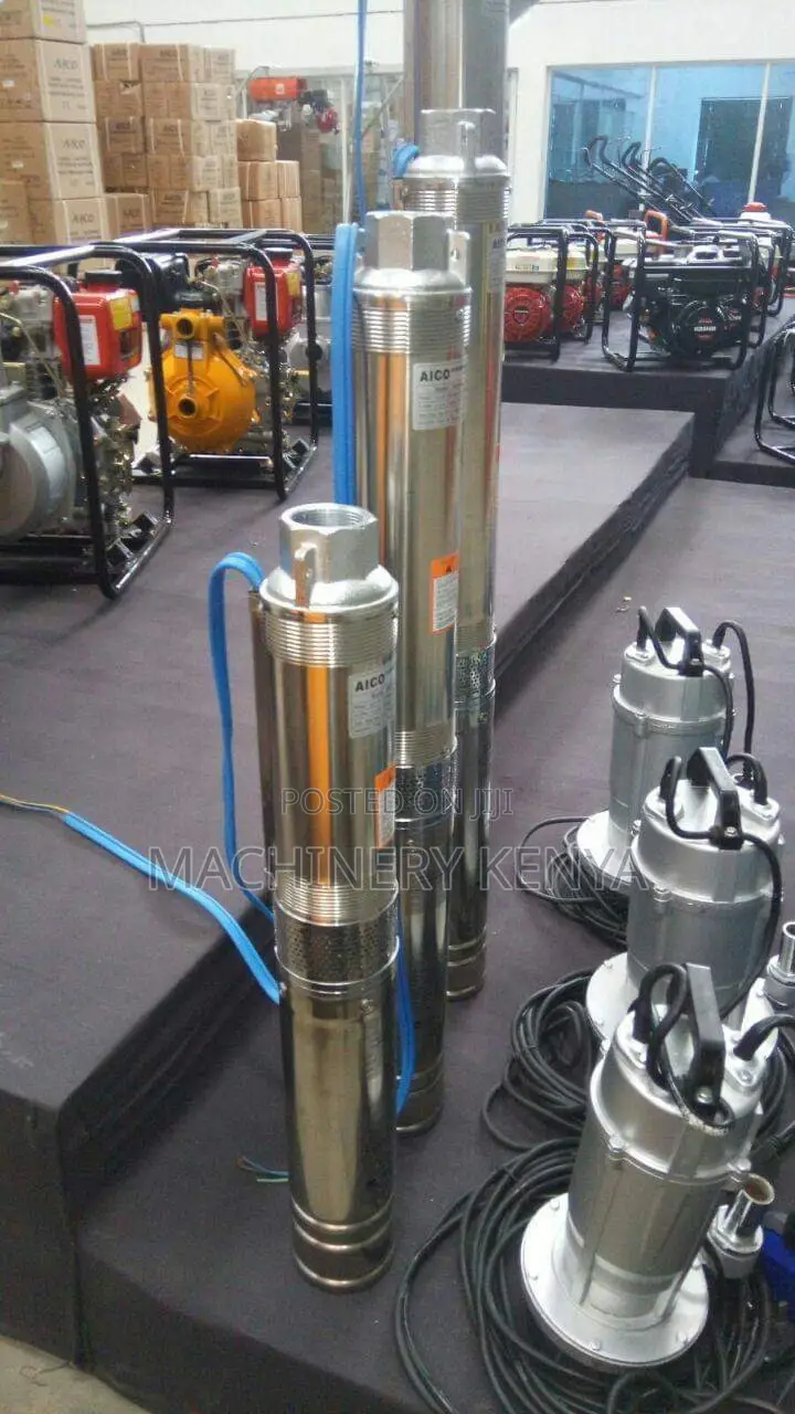Borehole and Kisima Submersible Water Pump