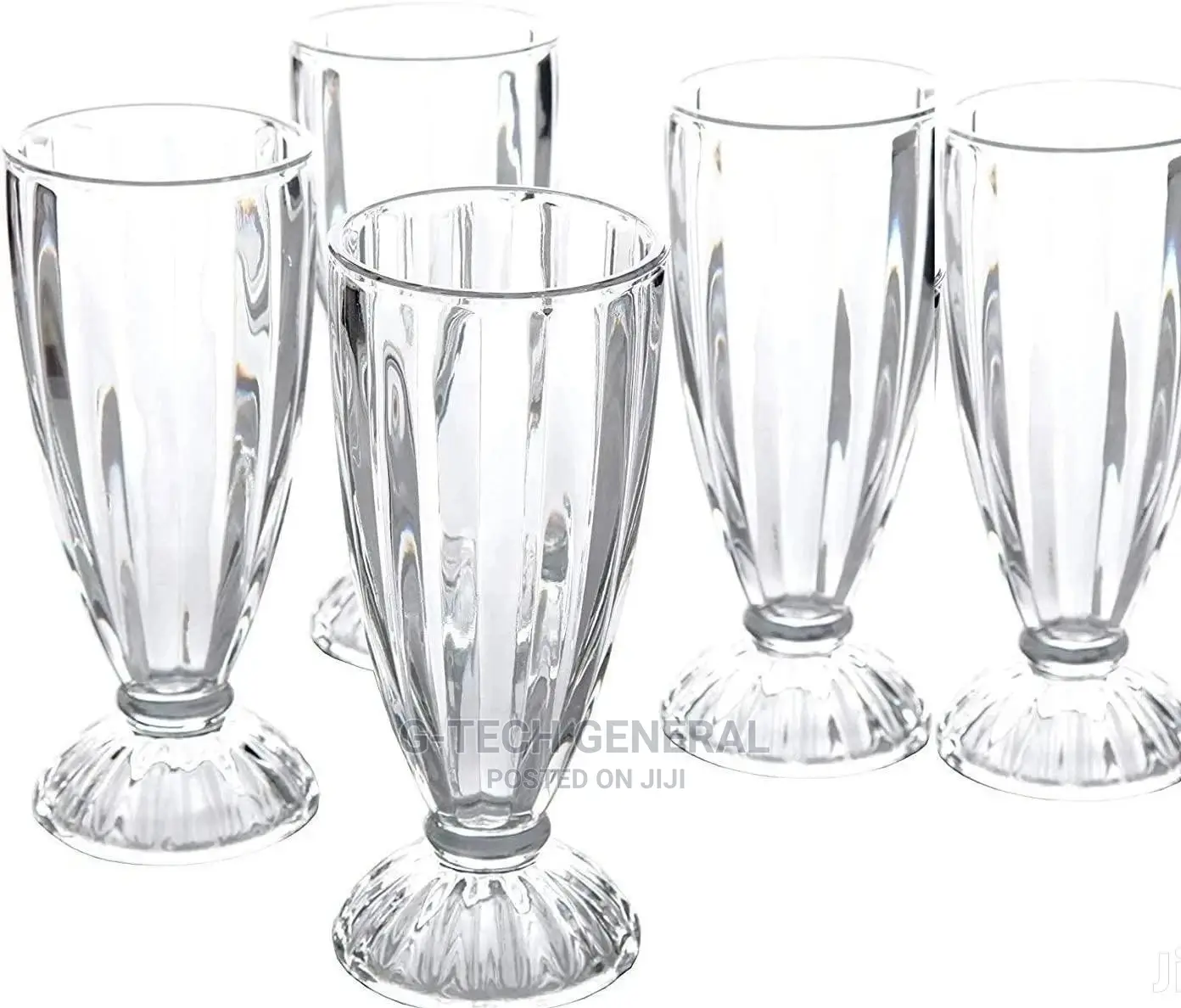 Milkshake Glasses-A Set of 6