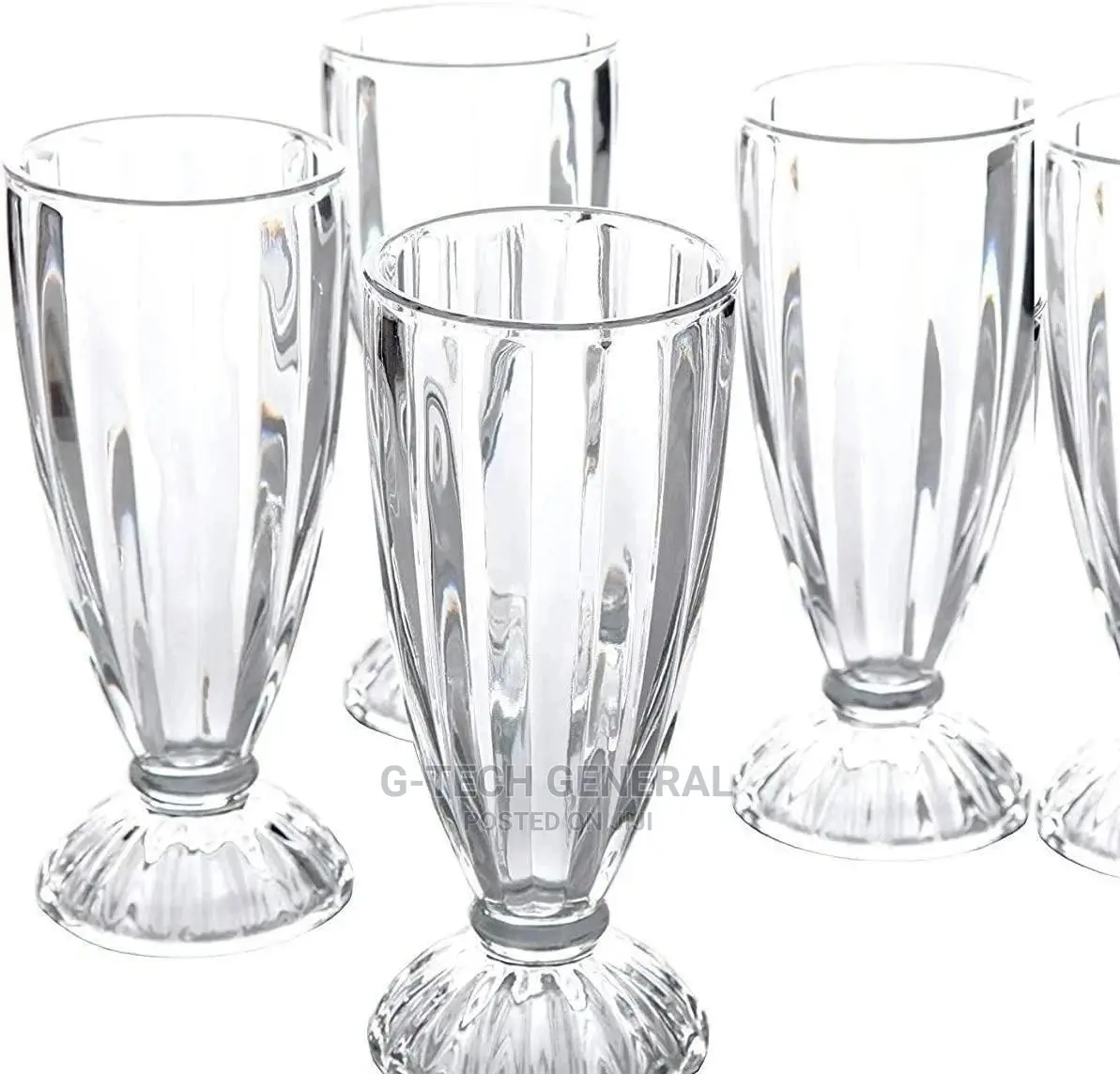 Milkshake Glasses-A Set of 6