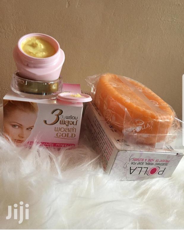 Polla Gold Anti Acne And Anti Melasma Cream And Soap