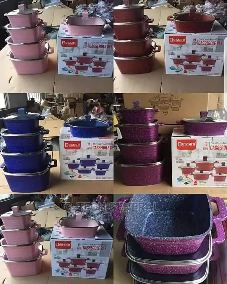 Dessini 19pcs Nonstick Cookware Set