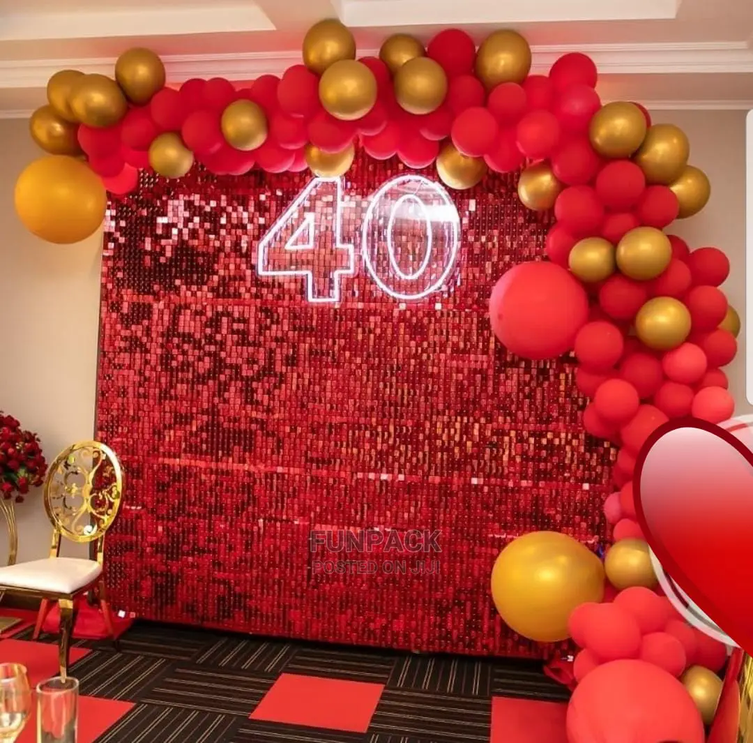 Balloon Garland And Backdrops For Cake Tables And Booths