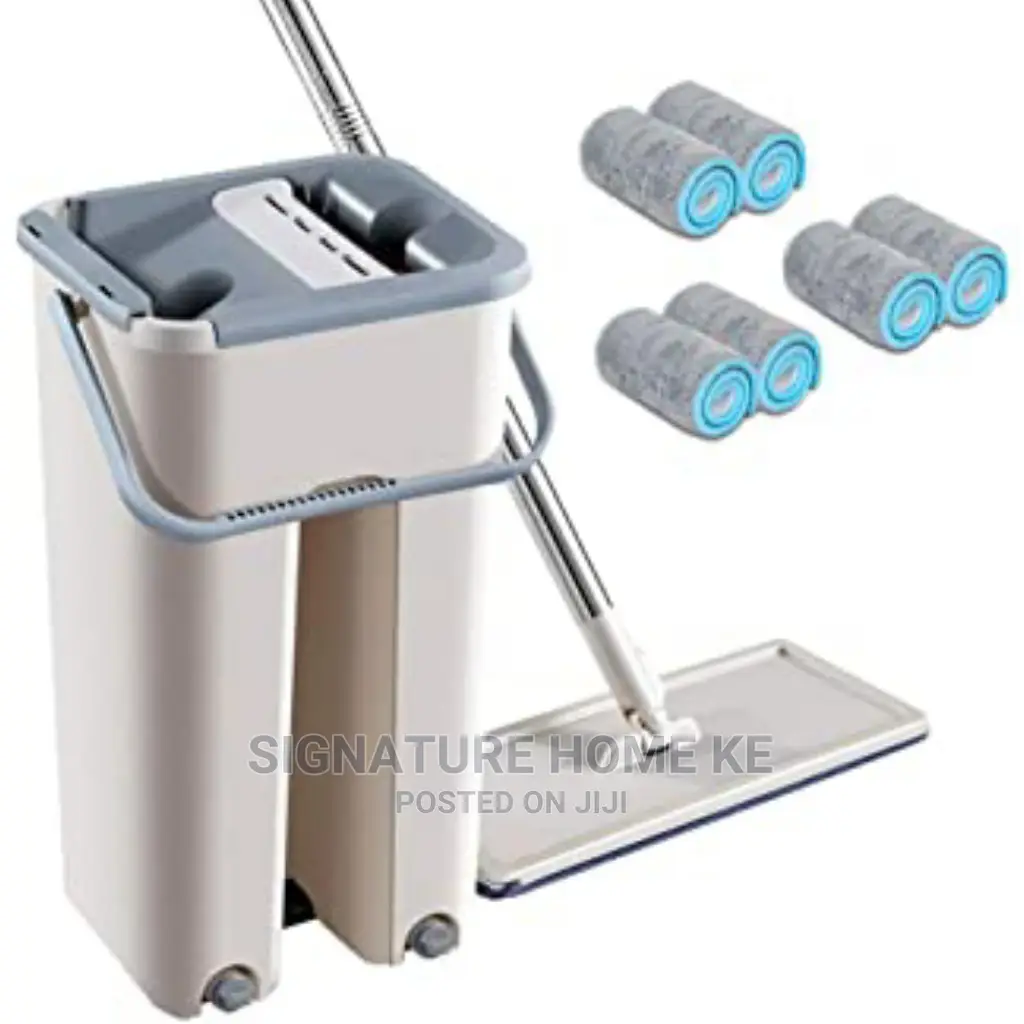 Magic Mop + Bucket With Extra Top Cloth