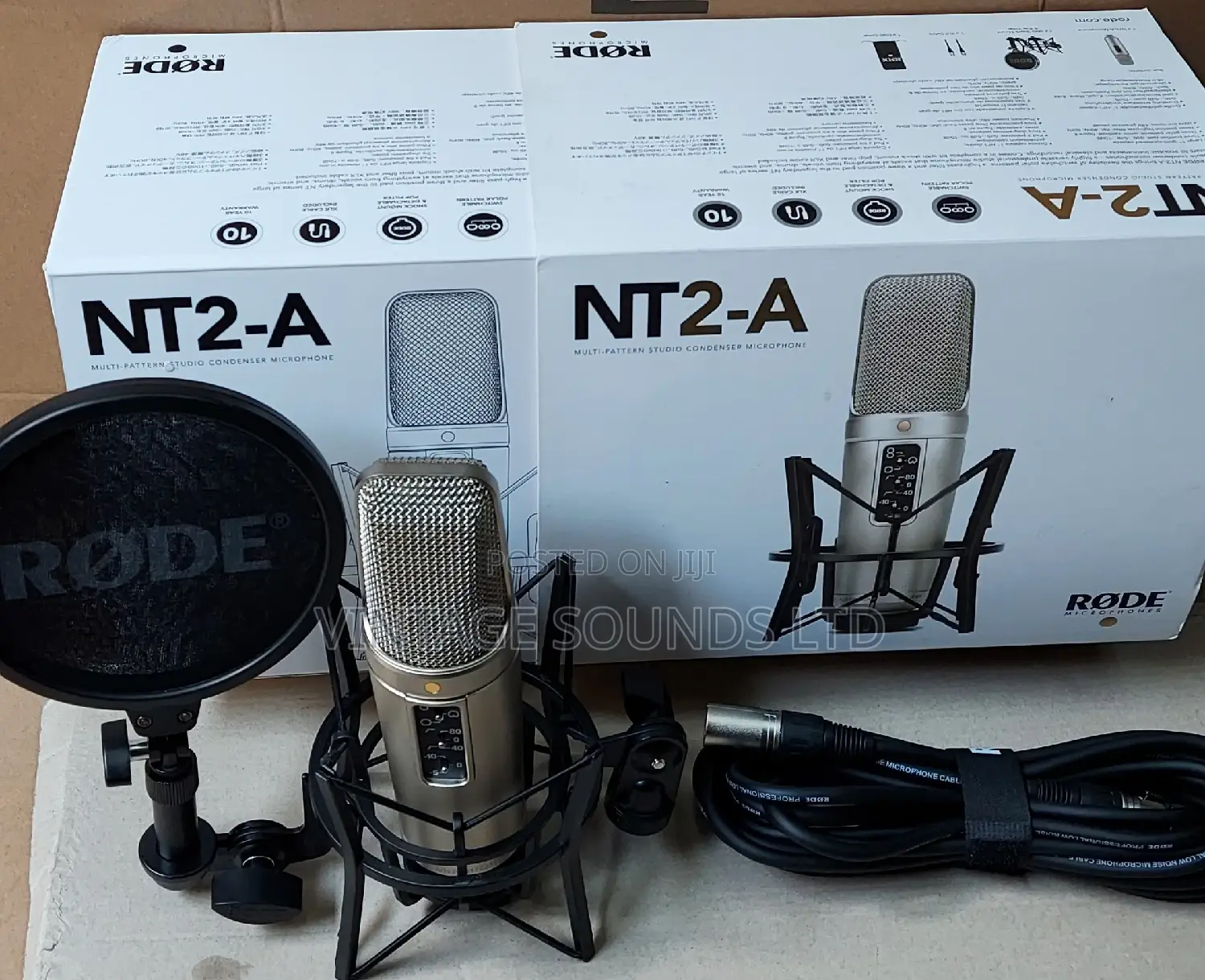 Rode NT2A Anniversary Vocal Multi-Pattern Dual Condenser Mic