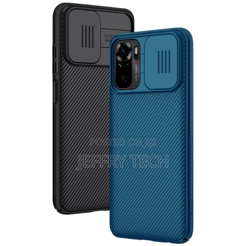 Phone Case for Redmi Note 10 Case Camshield Slide Cover Lens
