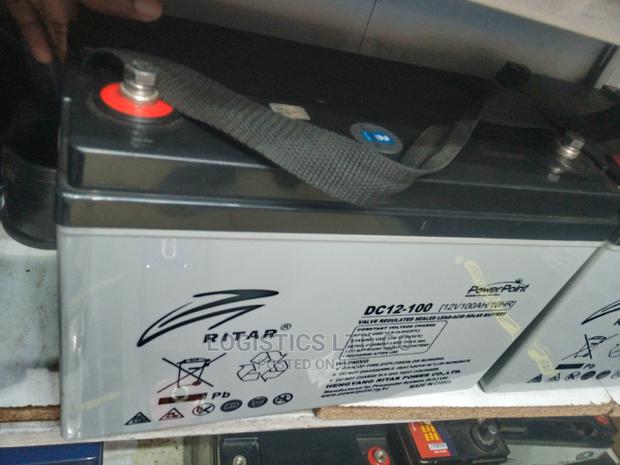 Ritar Solar Battery 12v - 100ah - main view