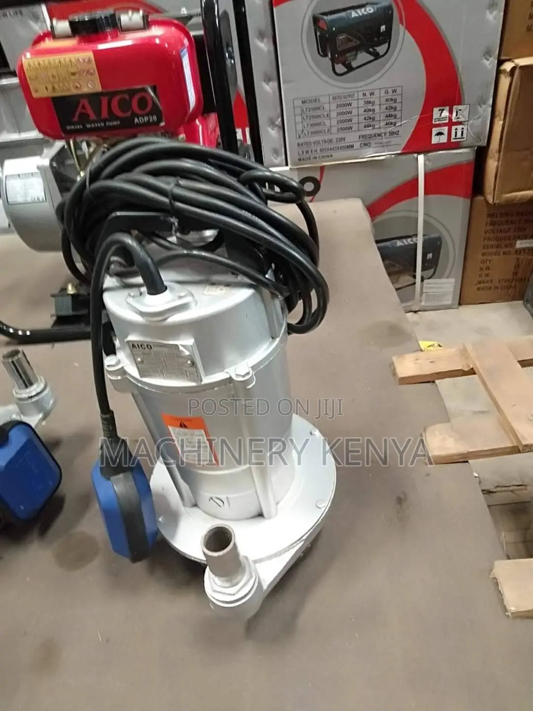Well/Kisima Submersible Aico Pump