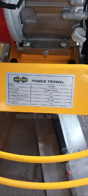 Power Trowel Honda