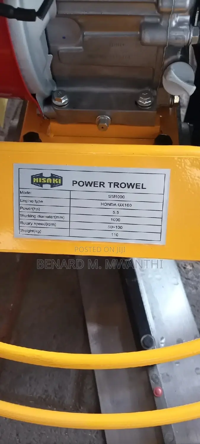 Power Trowel Honda