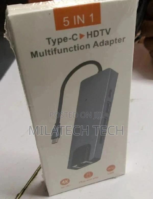 USB Type C to Ethernet With 3 USB Hub - main view