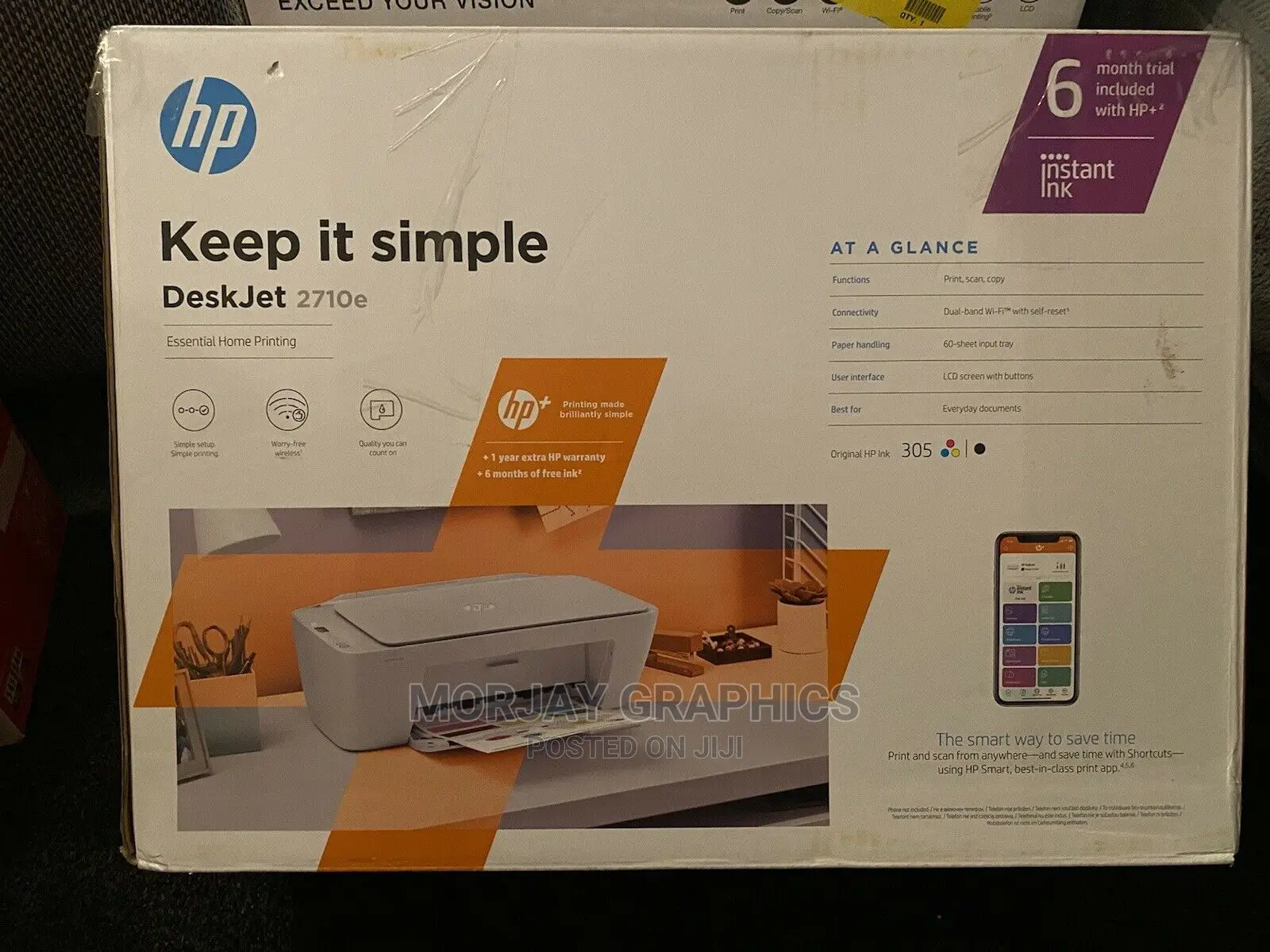 HP Deskjet 2710E All-In-One Printer