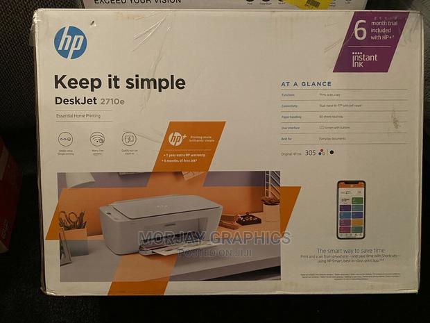 HP Deskjet 2710E All-In-One Printer - main view