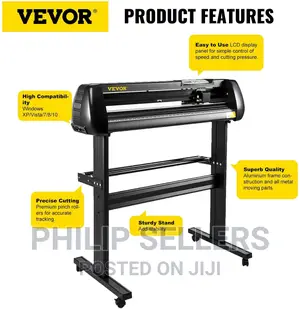 Vinyl Cutter Machine 870mm Paper Feed Vinyl Plotters With Fl