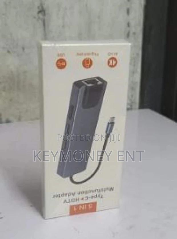 Plug and Play 5 in 1 Type C Multifunctional Adapter - main view