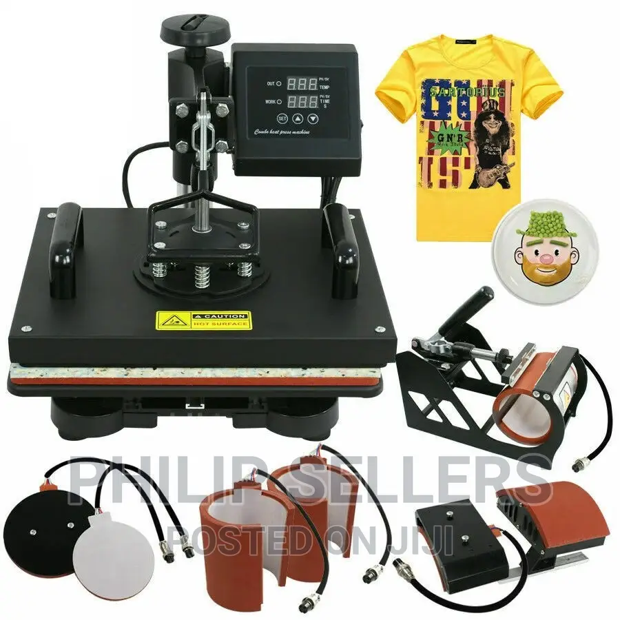 T-Shirt Heat Press 12"X15" Transfer Machine Combo Subli