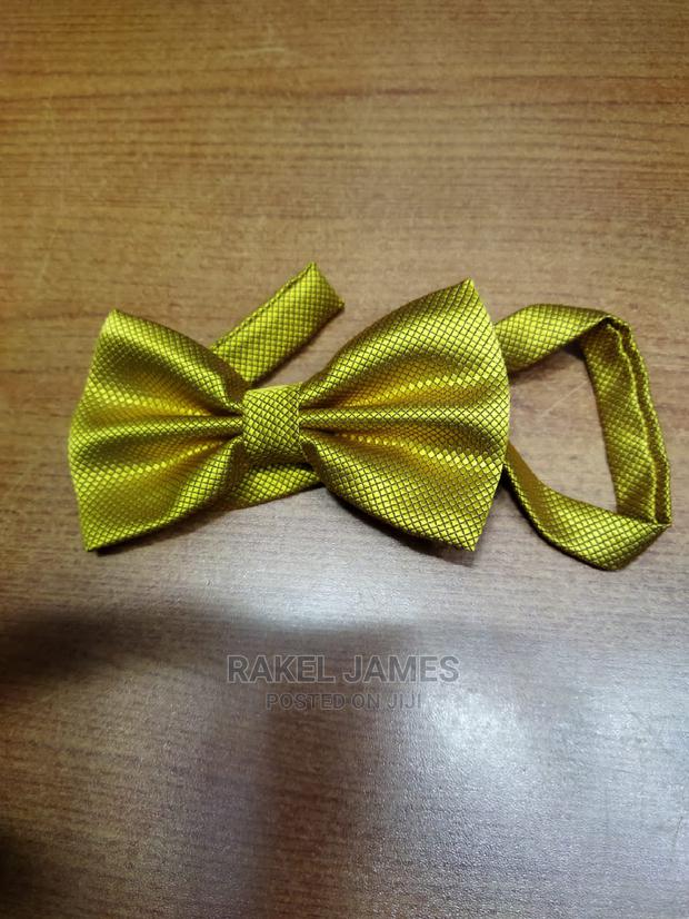 Gold Bow Tie - main view
