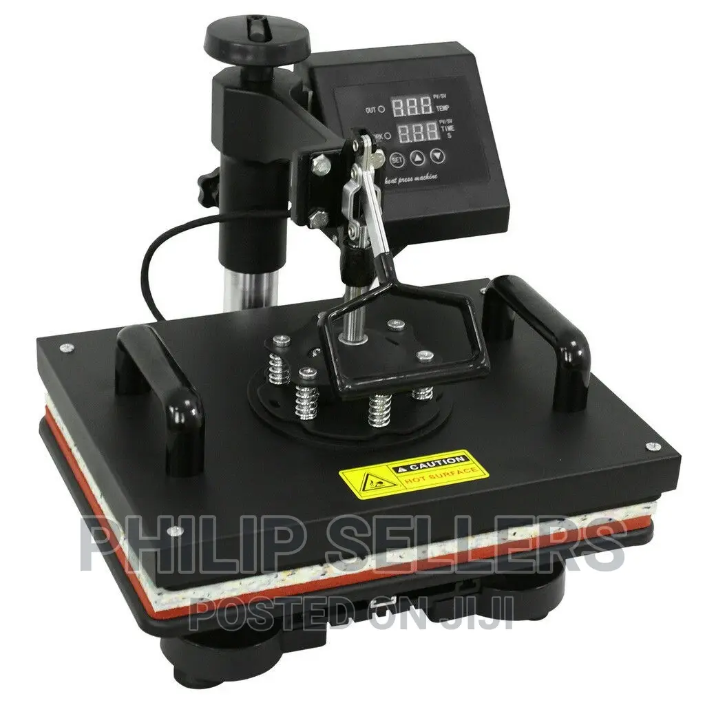 6 IN1 Combo Heat Press 12"X15" Transfer Machine T-Shirt Subl