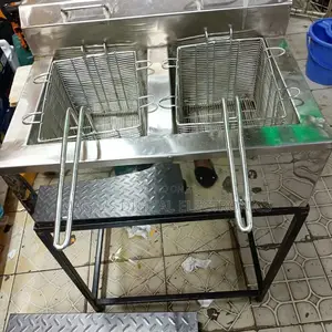 Yielding Double Juakali Deep Fryer