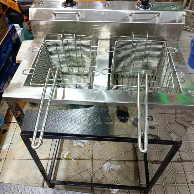 Recommendable Double Juakali Deep Fryer - main view