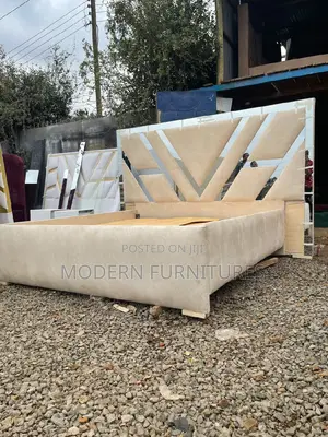 Mirrored Bed,Bed, Modern Bed