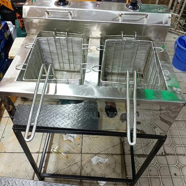 Legal Double Deep Fryer
