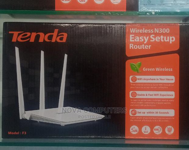 Tenda F3 N300 Wireless Router - main view