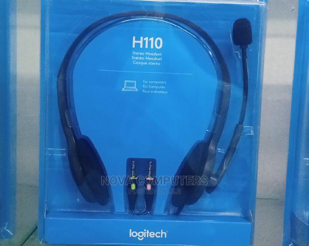 Logitech H110 Stereo Headset - main view