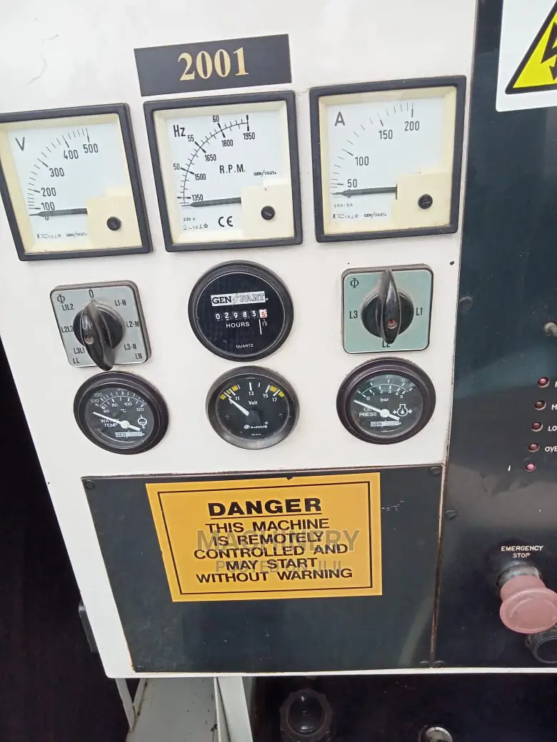 100kva Perkins Generator(Ex Uk)