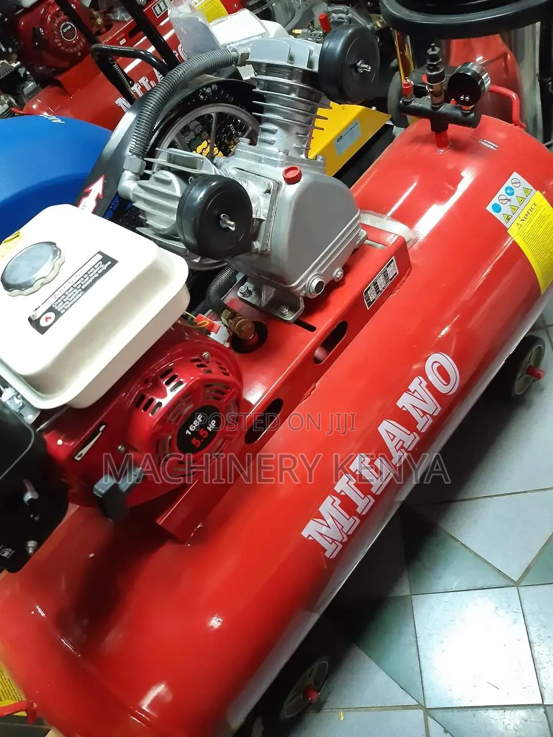 200litres Milano Petrol Air Compressor