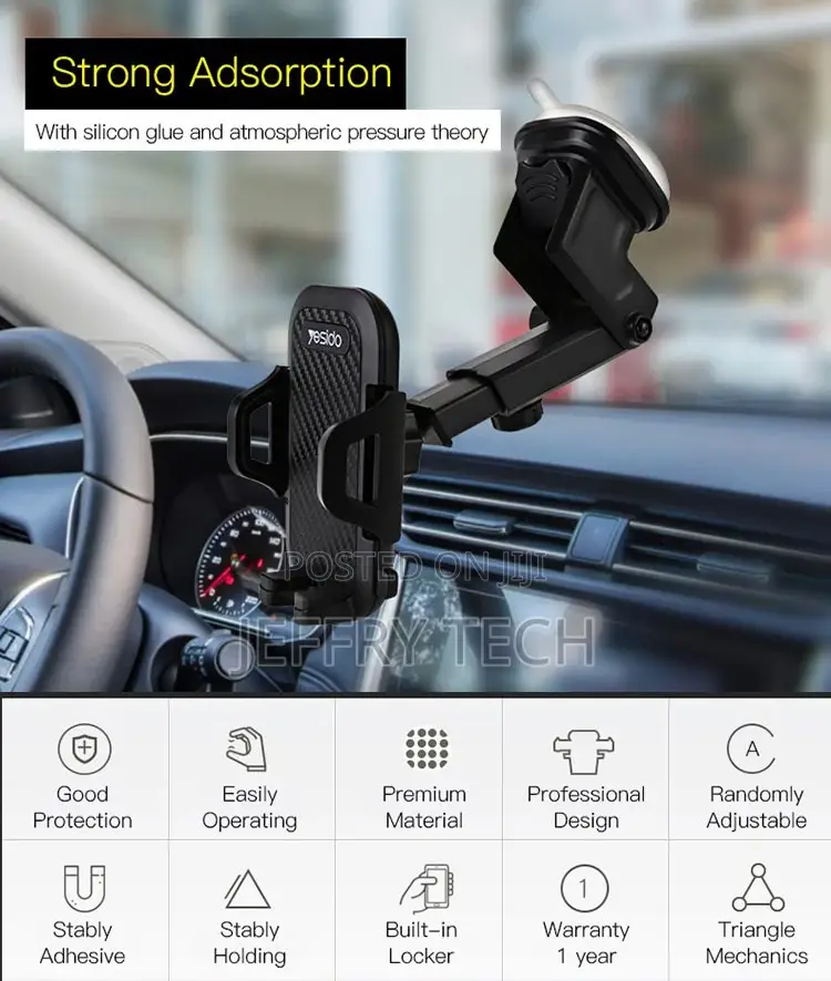 360 Degree Flexible Universal Dashboard Car Truck Mobile Car