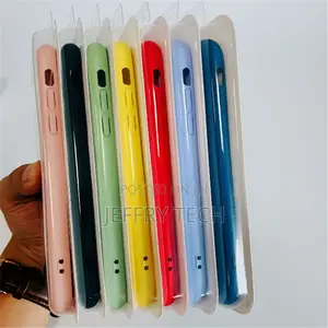 Liquid Silicone Cases Soft Rubber Mobile Phone Cover for Iph