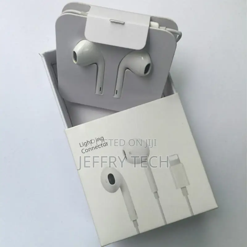 iPhone 7 in Ear Stereo Lighting Earphones With Mic Wired BT