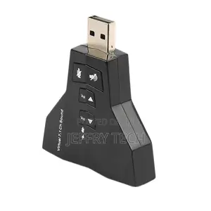 USB AUDIO Sound Card Virtual 7.1 CHANNELS External Adapter M