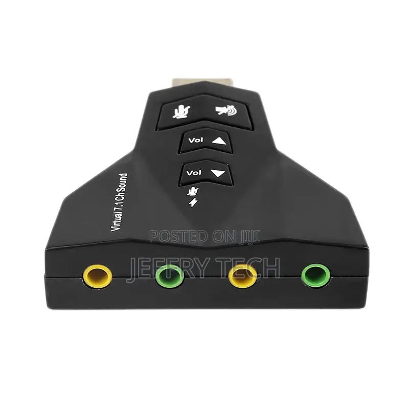 USB AUDIO Sound Card Virtual 7.1 CHANNELS External Adapter M