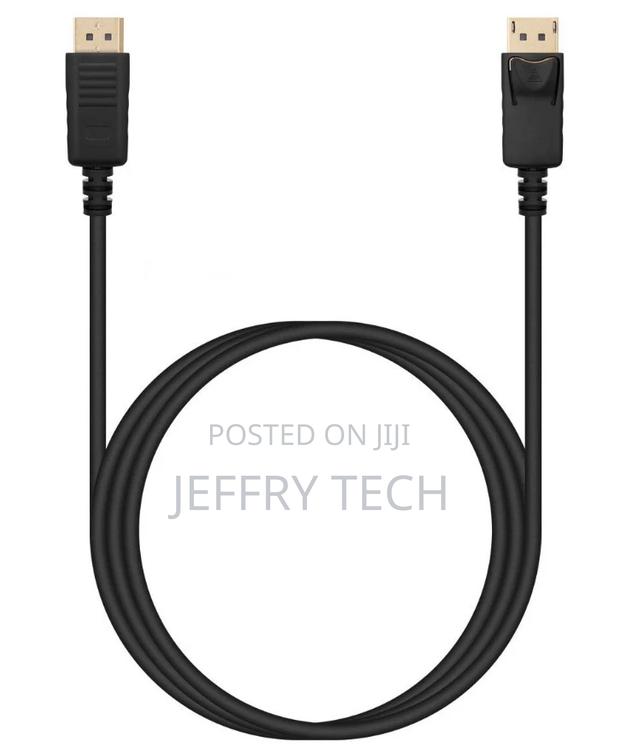 1.8M Displayport Cable DP to DP Cable Computer TV Adapter Di - thumbnail 2