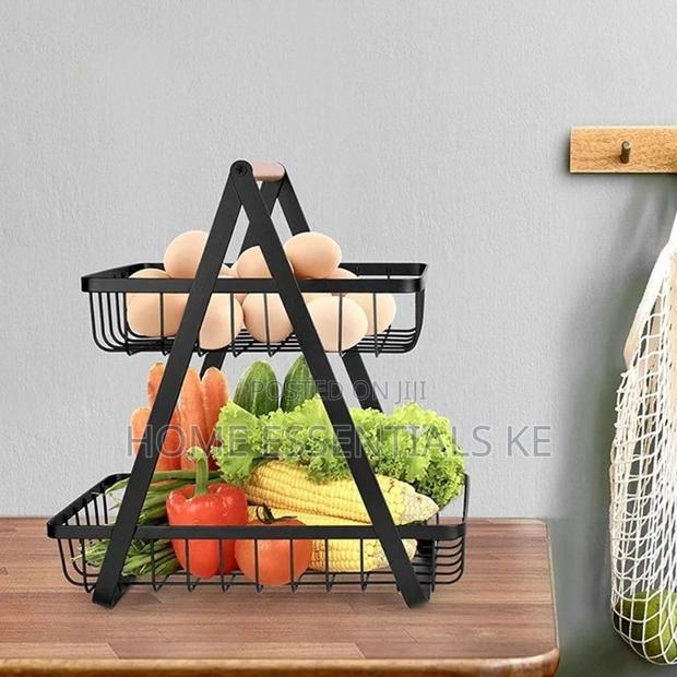 *Metallic Fruit Rack Available in Black