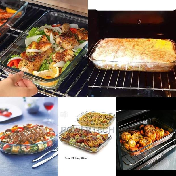 Rectangular Glass Baking Tins - main view