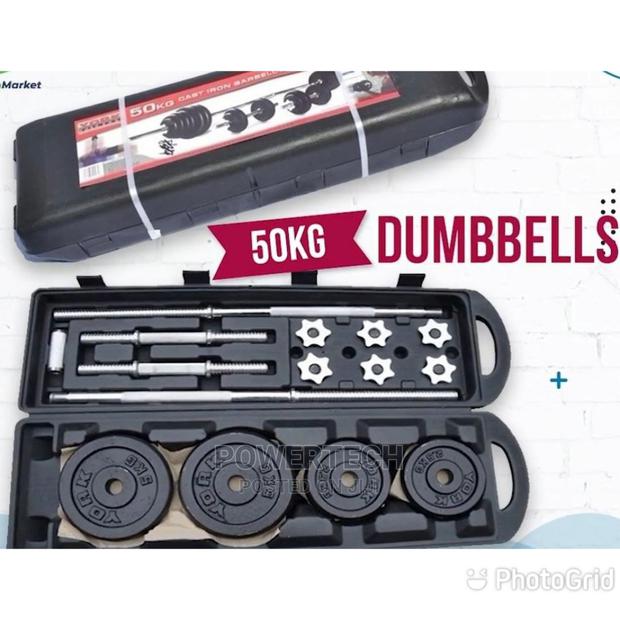 50 Kgs Dumbbells-York - main view