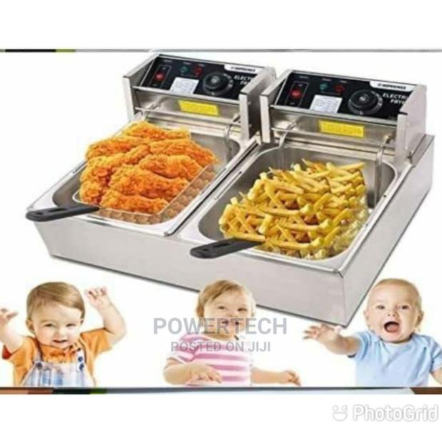 Brand New Double Deep Fryer - main view