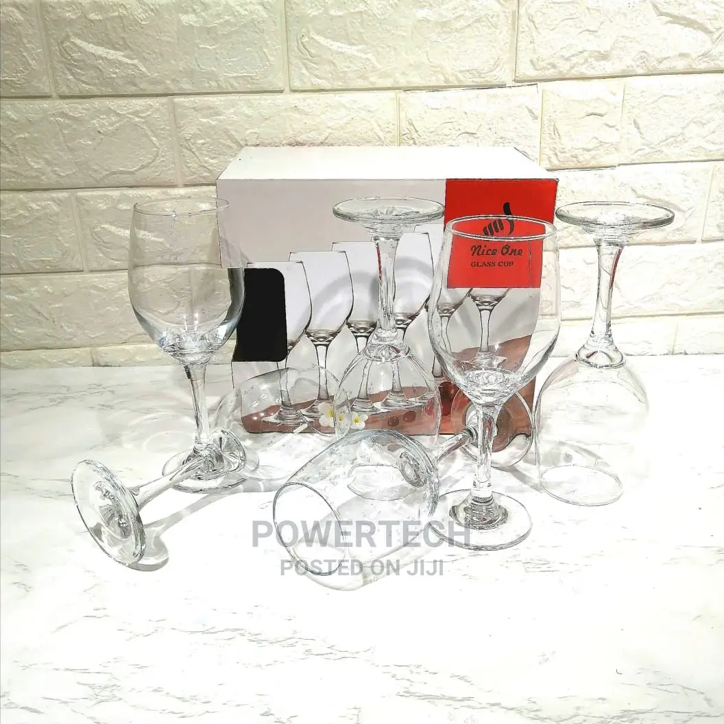 Set of 6 Wine Glasses 