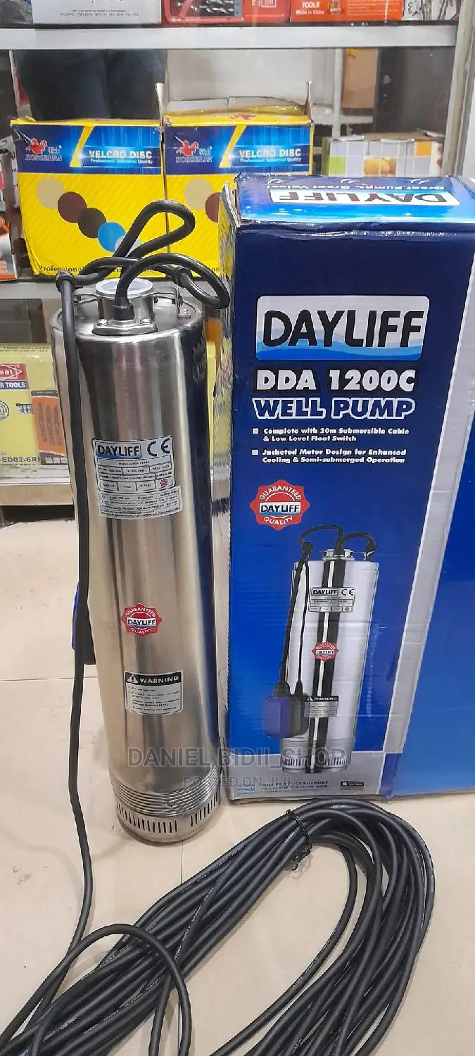 Dayliff Well Submersible Waterpump DDA1200C 1.25hp